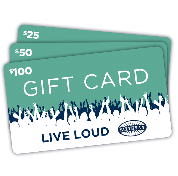 Sixthman Gift Cards