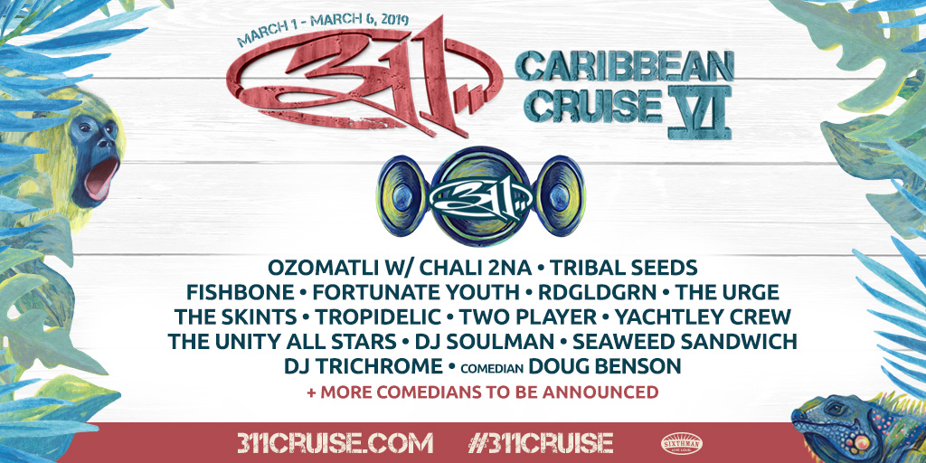 311 cruise lineup